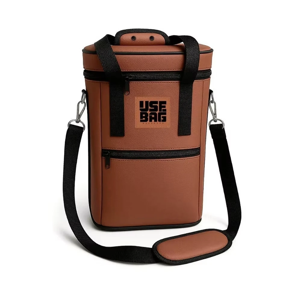 Bolsa Térmica para Transportar Vinho 4 garrafas