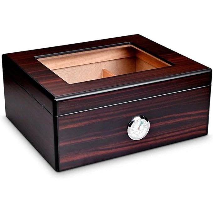 presente para homem-Caixa de Charutos de Cedro com Umidificador