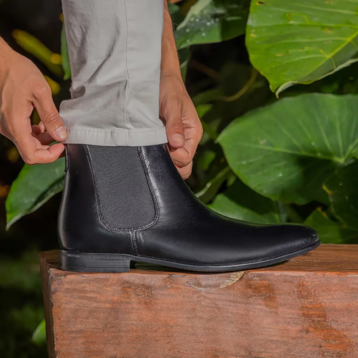 presente para homem-botas chelsea