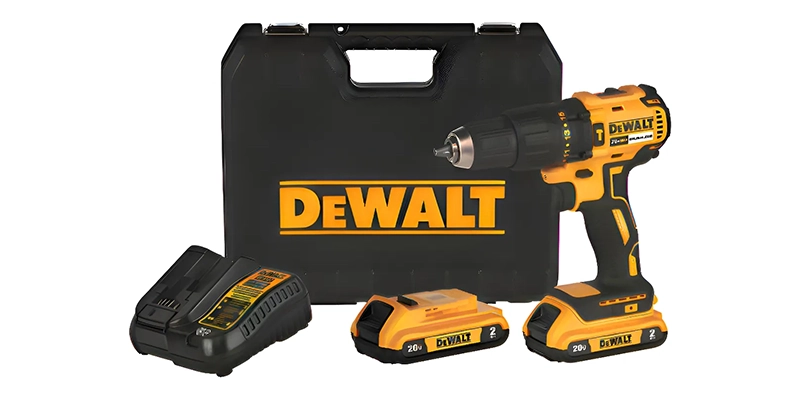 presente para homem-melhor furadeira e parafusadeira sem fio DeWalt DCD7781D2-2