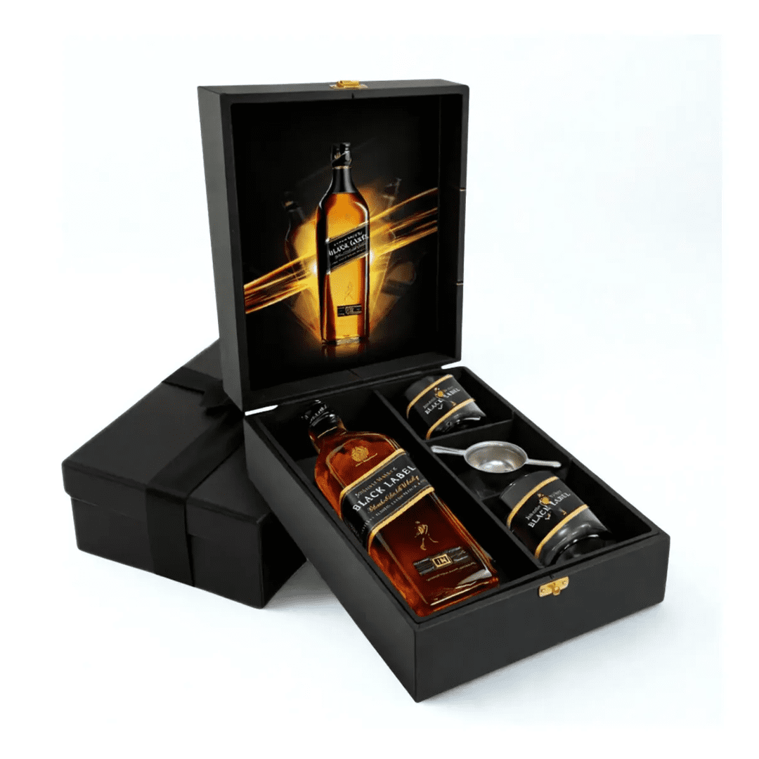 Kit Presente Luxo Whisky Johnnie Walker Black Label 750ml-dia dos namorados-presente pra homem.png